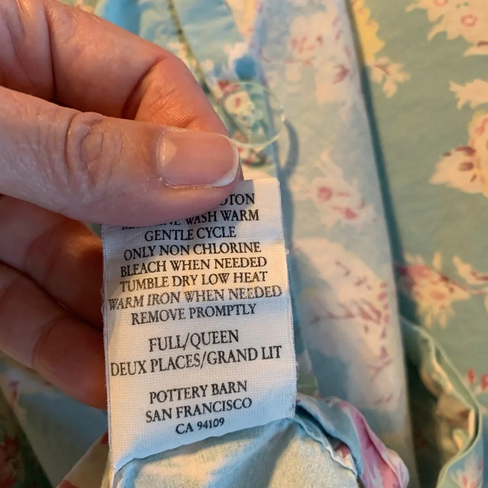 Pottery Barn Duvet Cover